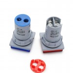 Вольтметр 20~500 VAC + Амперметр 100 А + Частотомер 0-100Hz, зеленый