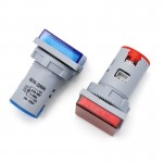 Вольтметр 20~500 VAC + Амперметр 100 А + Частотомер 0-100Hz, зеленый