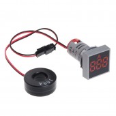 Амперметр 100А (AC 220V, 20-75Hz), красный