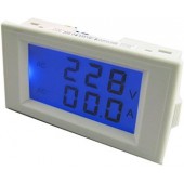 Амперметр-вольтметр цифровой переменного тока D69-2042 (LCD, AC80-300V 0-100A)