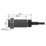 Датчик  приближения / положения индуктивный  LJ18A3-5-J/DZ - (Cylinder, AC type; two wire, NC)