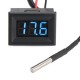 Термометр с выносным датчиком (-50°C ~ 110°С),  LED - синий