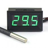 Термометр с выносным датчиком (-50°C ~ 110°С),  LED - зеленый